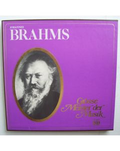 Johannes Brahms (1833-1897) • Große Meister der Musik 4 LP-Box
