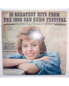 12 Greatest Hits from the 1960 San Remo Festival LP
