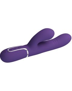 PRETTY LOVE - MULTIFUNKTIONS-G-SPOT-VIBRATOR LILA
