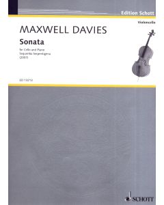 Peter Maxwell Davies (1934-2016) • Sonata for Cello