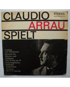 Claudio Arrau: Beethoven (1770-1827) - Klavierkonzert Nr. 2 B-Dur op. 19 LP