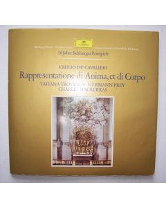 Emilio de’ Cavalieri (1550-1602) • Rappresentatione di Anima, et di Corpo 2 LPs