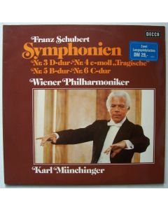 Karl Münchinger: Franz Schubert (1797-1828) • Symphonien 2 LPs