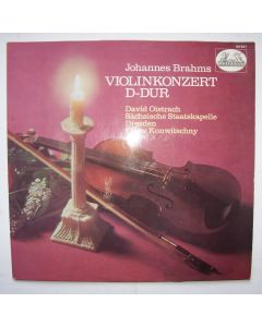 Johannes Brahms (1833-1897) • Violinkonzert LP • David Oistrach