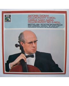 Mstislaw Rostropowitsch: Antonin Dvorak (1841-1904) • Cellokonzert H-moll LP