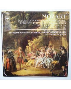 Wolfgang Amadeus Mozart (1756-1791) • Violin Concertos LP • Zino Francescatti