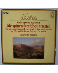 Ludwig van Beethoven (1770-1827) • Die späten Streichquartette I 2 LPs • Quartetto Italiano