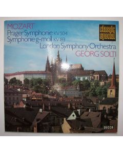 Georg Solti: Wolfgang Amadeus Mozart (1756-1791) • Prager Symphonie KV 504 LP
