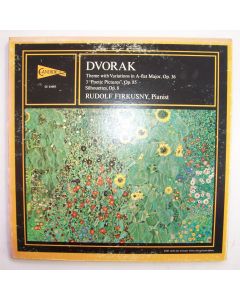 Antonin Dvorak (1841-1904) • Theme with Variations etc. LP • Rudolf Firkusny