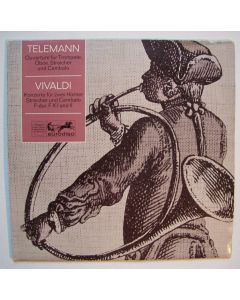 Telemann (1681-1767) • Ouvertüre für Trompete, Oboe, Streicher und Cembalo LP
