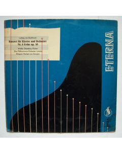 Ludwig van Beethoven (1770-1827) • Konzert für Klavier und Orchester Nr. 4 10" • Walter Gieseking