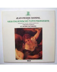 Jean-Pierre Rampal • Vier Italienische Flötenkonzerte LP