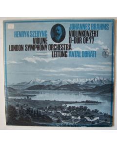 Brahms (1833-1897) • Violinkonzert D-Dur op. 77 LP • Henryk Szeryng