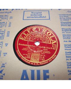 Bach • Brandenburgisches Konzert Nr. 5 • Alfred Cortot, Jacques Thibaud