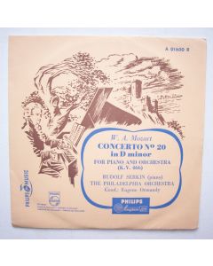 Wolfgang Amadeus Mozart (1756-1791) • Concerto No. 20 10" • Rudolf Serkin