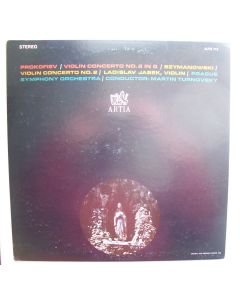 Ladislav Jasek • Prokofiev & Szymanowski - Violin Concertos LP
