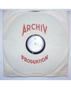 Johann Sebastian Bach (1685-1750) • Präludium und Fuge a-moll shellac • Helmut Walcha