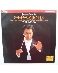 Zubin Mehta: Gustav Mahler (1860-1911) • Symphonie Nr. 4 LP