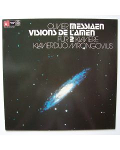 Olivier Messiaen (1908-1992) • Visions de l'Amen für 2 Klaviere LP • Klavierduo Mrongovius
