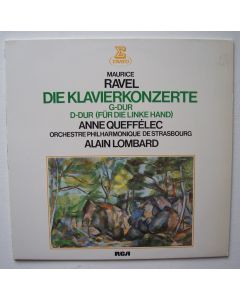Maurice Ravel (1875-1937) • Die Klavierkonzerte LP • Anne Queffélec
