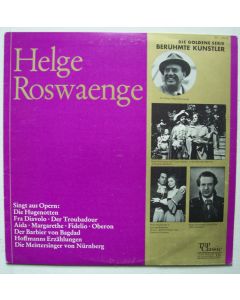 Helge Roswaenge • Die goldene Serie LP