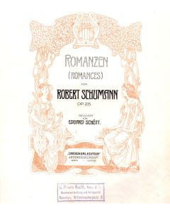 Robert Schumann (1810-1856) • 3 Romanzen op. 28