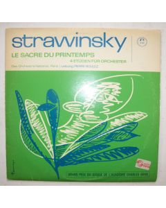 Igor Stravinsky (1882-1971) • Le Sacre du Printemps LP • Pierre Boulez