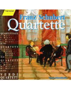 Franz Schubert (1797-1828) – Quartette D. 703, 46 & 353 CD - Verdi Quartett