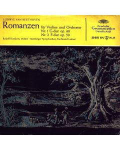 Ludwig van Beethoven (1770-1827) • Romanzen 7" • Rudolf Koeckert