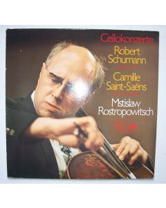 Mstislav Rostropovich • Schumann & Saint-Saens LP