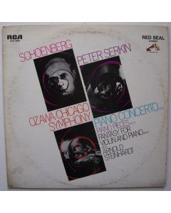 Arnold Schönberg (1874-1951) • Piano Concerto LP • Peter Serkin