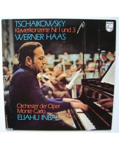 Werner Haas: Peter Tchaikovsky (1840-1893) • Klavierkonzerte Nr. 1 und 3 LP