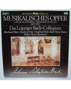 Johann Sebastian Bach (1685-1750) • Musikalisches Opfer / A Musical Offering LP