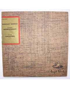Wolfgang Amadeus Mozart (1756-1791) • Songs LP • Elisabeth Schwarzkopf