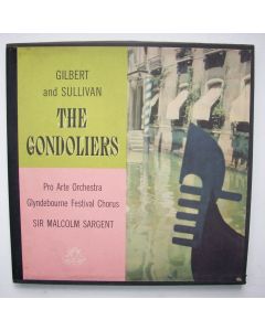 Gilbert & Sullivan • The Gondoliers 2 LP-Box • Sir Malcolm Sargent