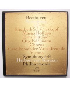 Ludwig van Beethoven (1770-1827) • Symphony No. 9 & No. 8 2 LP-Box • Herbert von Karajan