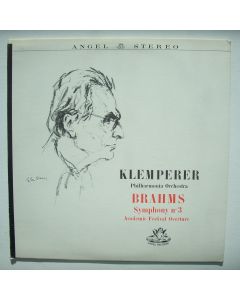 Otto Klemperer: Johannes Brahms (1833-1897) • Symphony No. 3 LP