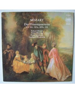 Mozart (1756-1791) • Die Flötenquartette KK 285, 285a, 285b, 298 LP • Eckart Haupt