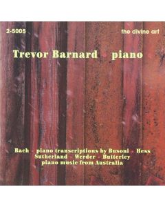 Trevor Barnard - Piano CD