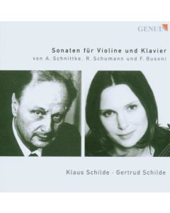 Klaus & Gertrud Schilde - Sonaten für Violine und Klavier CD