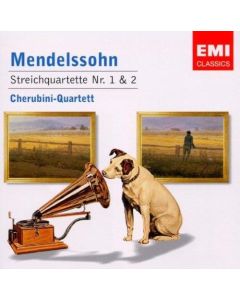Felix Mendelssohn-Bartholdy • Streichquartette Nr. 1 & 2 CD • Cherubini-Quartett