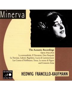 Hedwig Francillo-Kaufmann • The acoustic Recordings CD