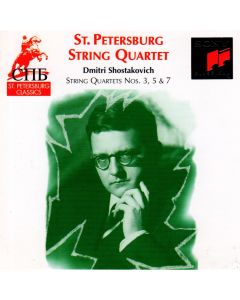 Shostakovich (1906-1975) • String Quartets Nos. 3, 5 & 7 CD • St. Petersburg String Quartet