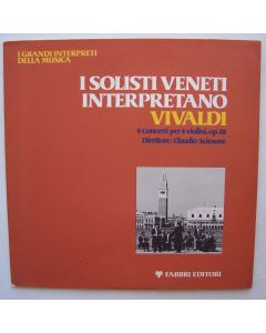 Vivaldi (1678-1741) • 4 Concerti per 4 violini op. 3 LP • I Solisti Veneti