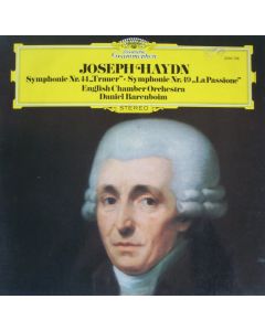 Daniel Barenboim: Joseph Haydn (1732-1809) • Symphonie Nr. 44 & 49 LP
