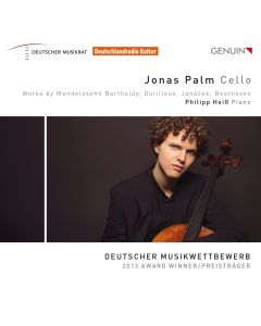 Jonas Palm - Cello CD
