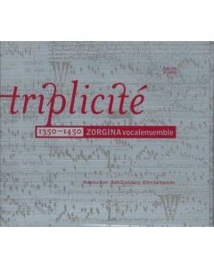 Zorgina Vocalensemble - Triplicité CD