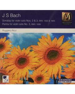Johann Sebastian Bach (1685-1750) - Sonatas for violin solo Nos. 2 & 3 CD - Ruggiero Ricci