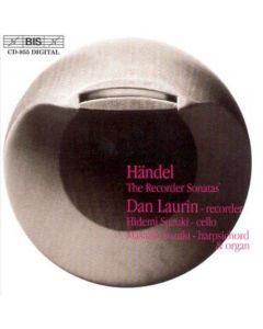 Georg Friedrich Händel (1685-1759) - The Recorder Sonatas CD - Dan Laurin