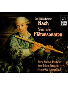 Carl Philipp Emaunel Bach (1714-1788) • Sämtliche Flötensonaten 2 CDs Gebraucht - gut (ohne Booklet)